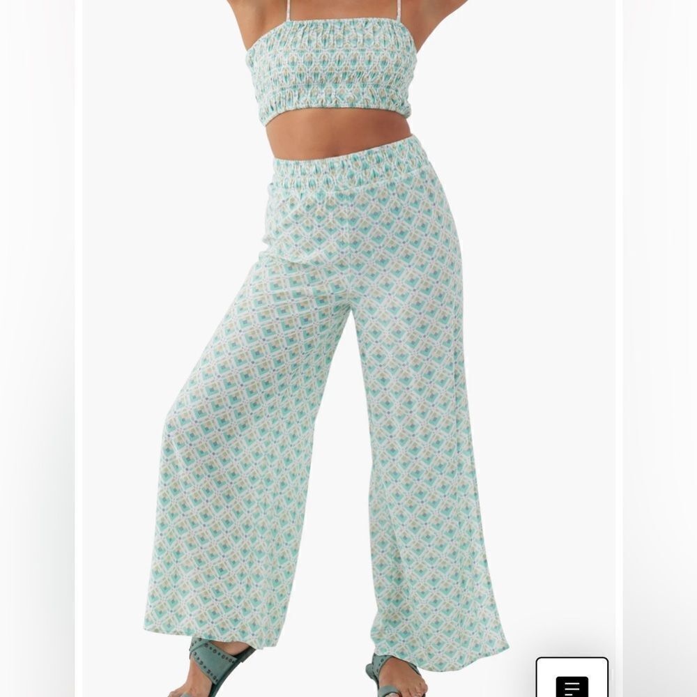 O’Neill Pati Geo Print Wide Leg Pant - Picture 1 of 10